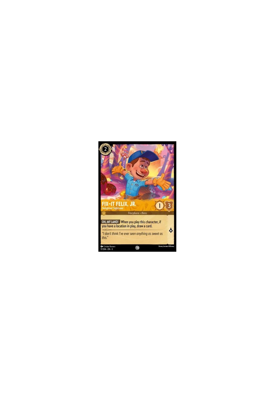 Fix‐It Felix, Jr. - Delighted Sightseer