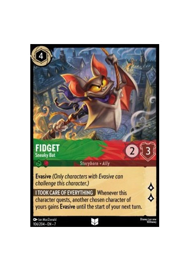 Fidget - Sneaky Bat