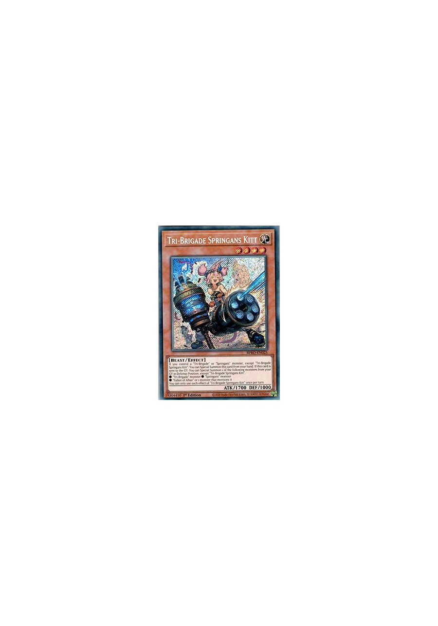 Tri-Brigade Springans Kitt (V.1 - Secret Rare)