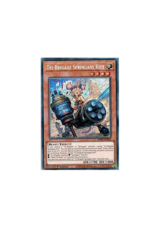 Tri-Brigade Springans Kitt (V.1 - Secret Rare)