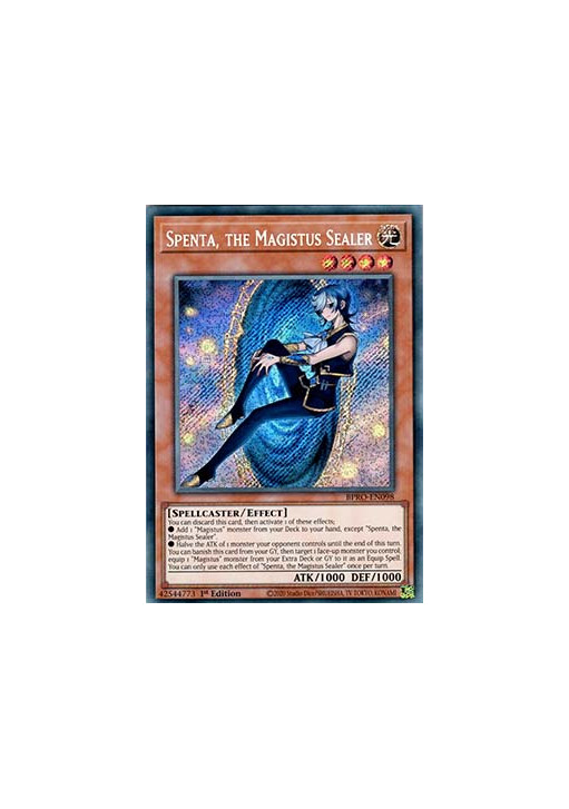 Spenta, the Magistus Sealer (V.1 - Secret Rare)