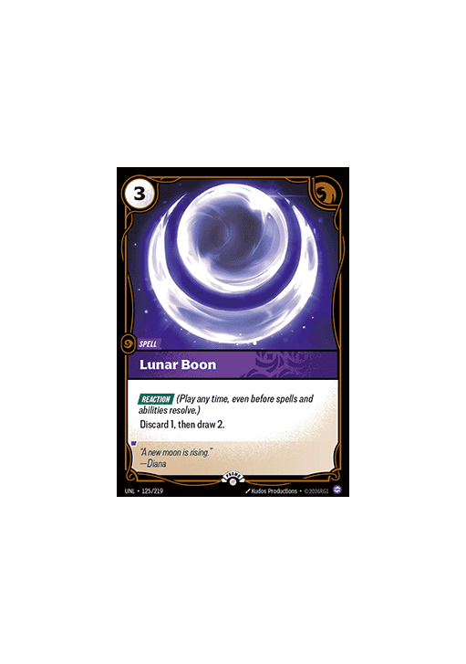 Lunar Boon