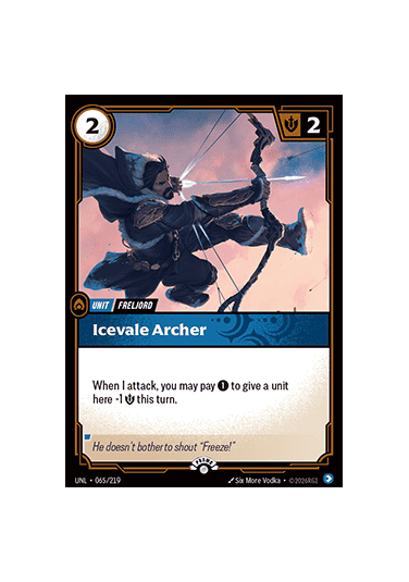 Icevale Archer