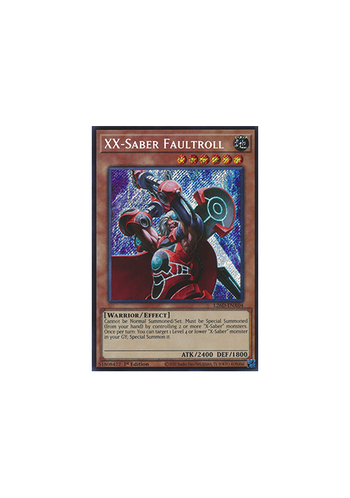 XX-Saber Faultroll (V.2 - Secret Rare)