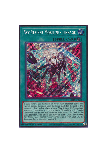 Sky Striker Mobilize - Linkage! (V.2 - Secret Rare)