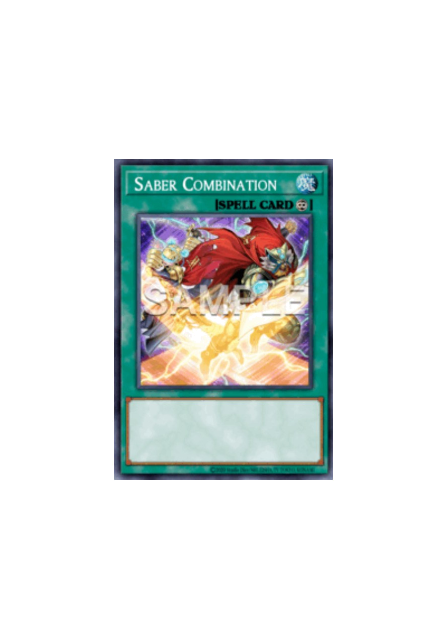 Saber Combination (V.2 - Secret Rare)