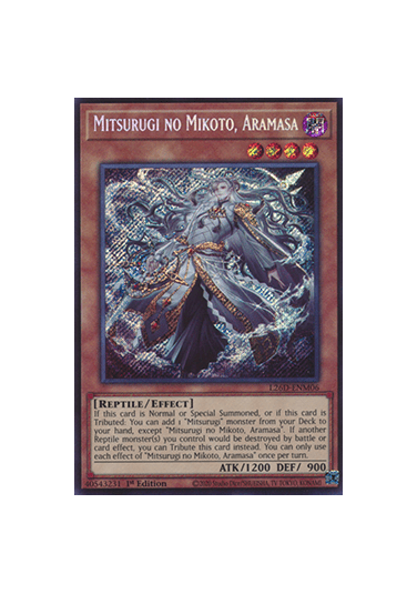 Mitsurugi no Mikoto, Aramasa (V.2 - Secret Rare)