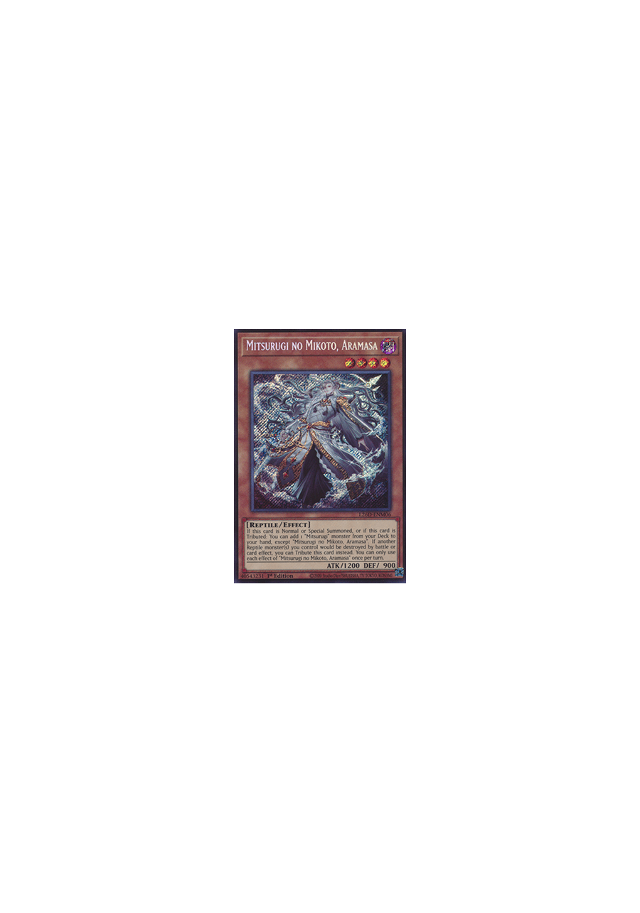 Mitsurugi no Mikoto, Aramasa (V.2 - Secret Rare)