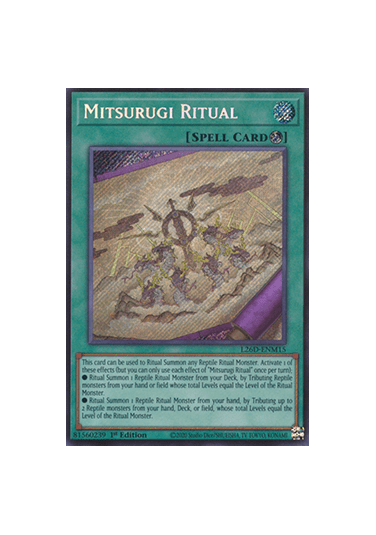 Mitsurugi Ritual (V.2 - Secret Rare)