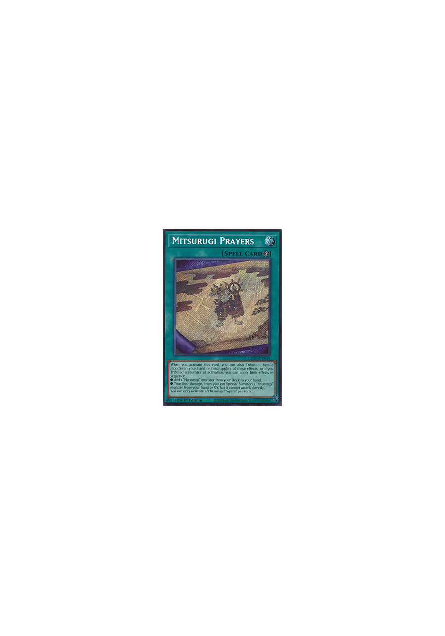 Mitsurugi Prayers (V.3 - Secret Rare)