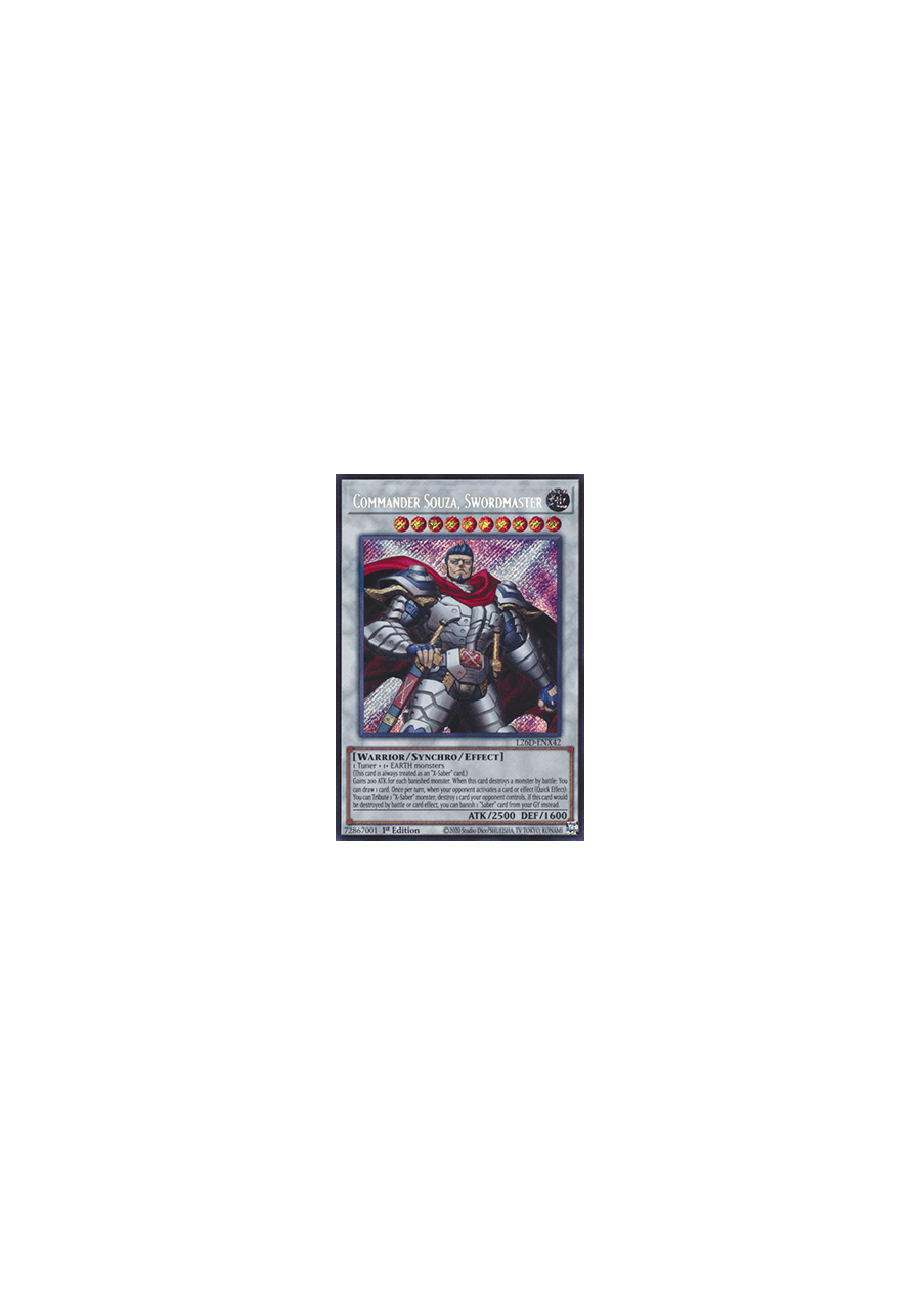 Commander Souza, Swordmaster (V.2 - Secret Rare)