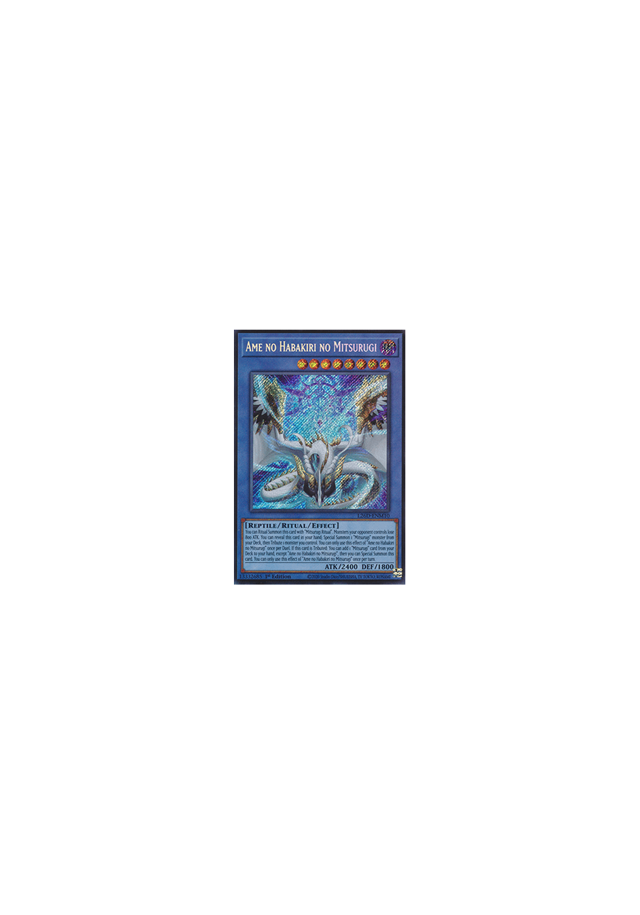 Ame no Habakiri no Mitsurugi (V.2 - Secret Rare)