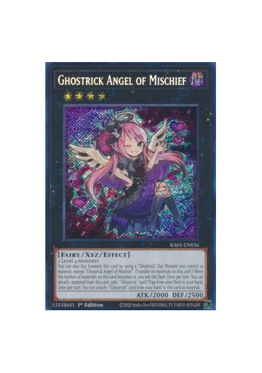 Ghostrick Angel of Mischief (V.3 - Secret Rare)