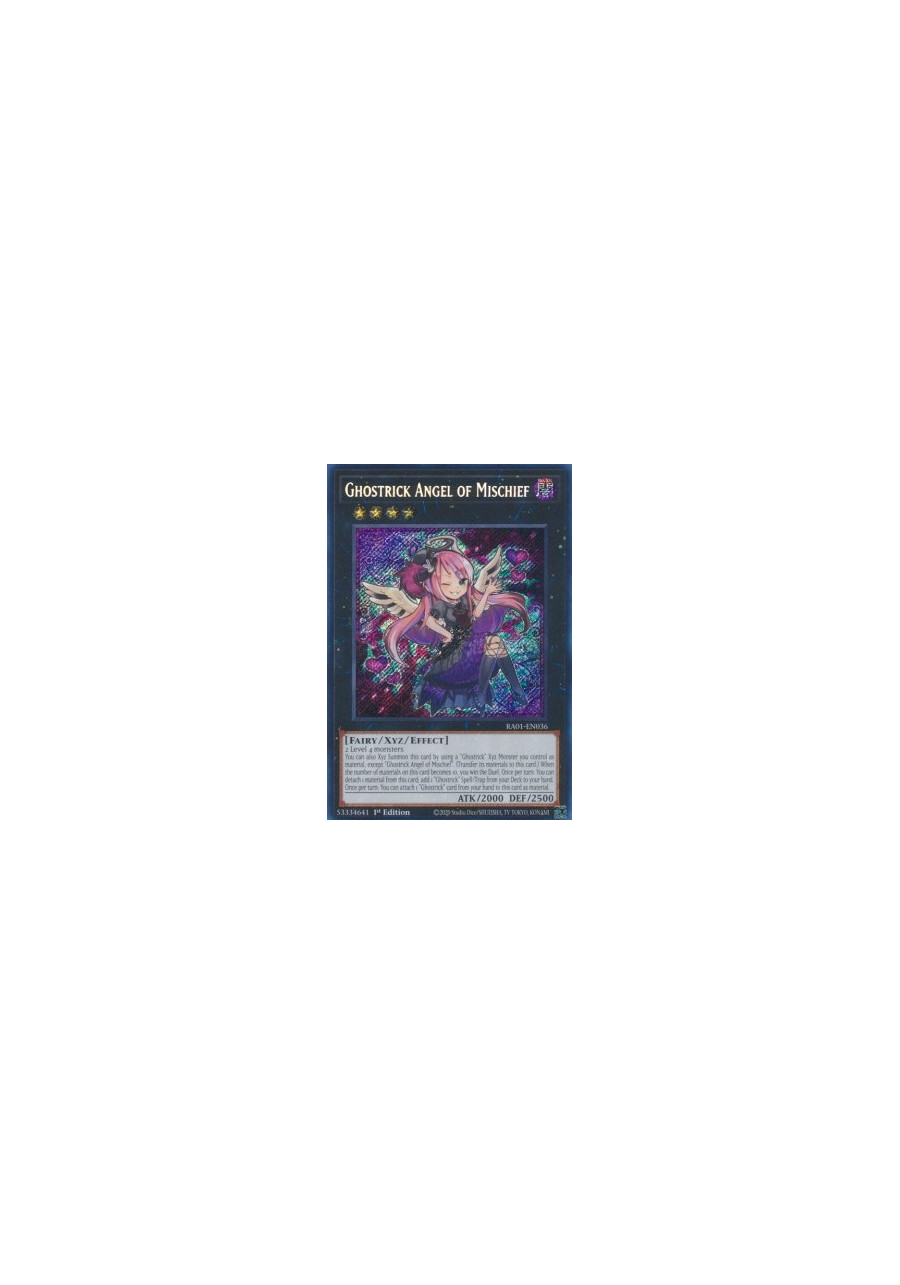 Ghostrick Angel of Mischief (V.3 - Secret Rare)
