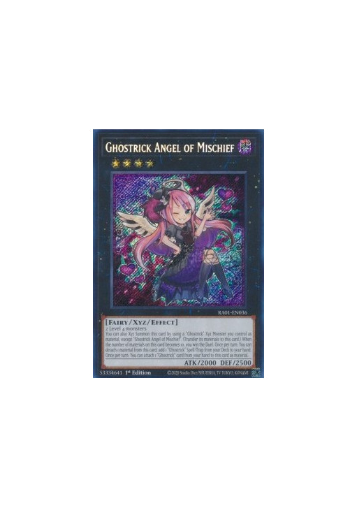 Ghostrick Angel of Mischief (V.3 - Secret Rare)