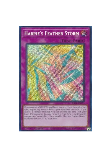 Harpie’s Feather Storm (V.3 - Secret Rare)