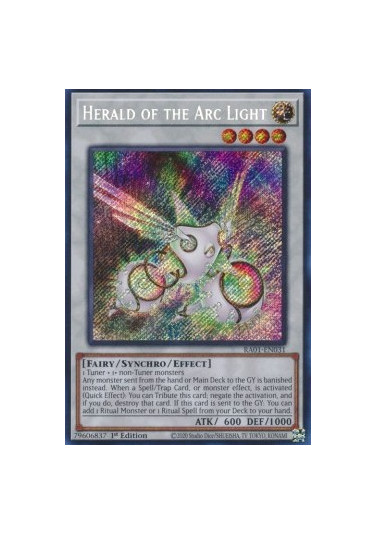 Herald of the Arc Light (V.3 - Secret Rare)