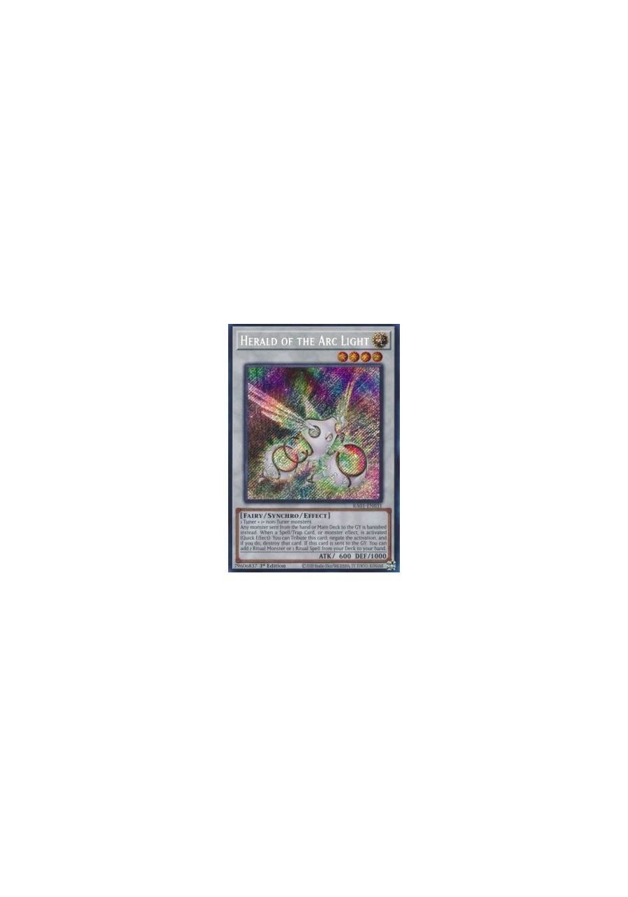 Herald of the Arc Light (V.3 - Secret Rare)