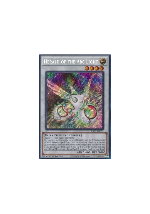 Herald of the Arc Light (V.3 - Secret Rare)