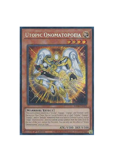Utopic Onomatopoeia (V.3 - Secret Rare)