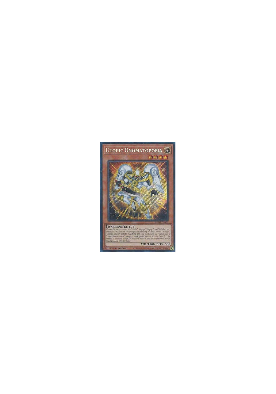 Utopic Onomatopoeia (V.3 - Secret Rare)