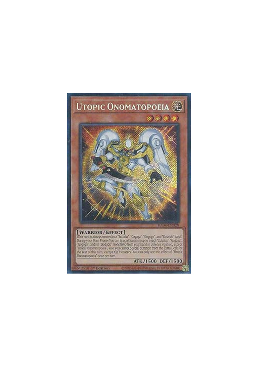 Utopic Onomatopoeia (V.3 - Secret Rare)