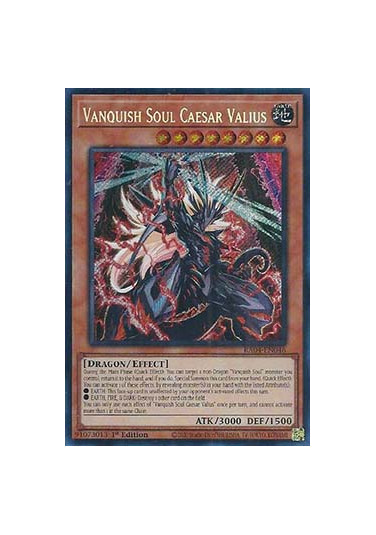 Vanquish Soul Caesar Valius (V.3 - Secret Rare)
