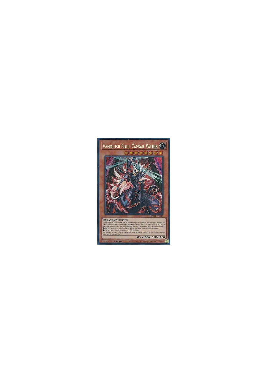 Vanquish Soul Caesar Valius (V.3 - Secret Rare)