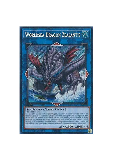 Worldsea Dragon Zealantis (V.3 - Secret Rare)