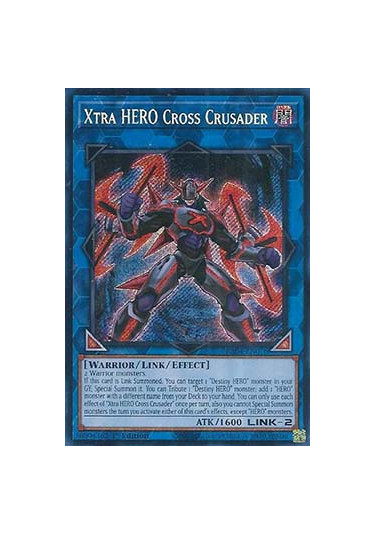 Xtra HERO Cross Crusader (V.3 - Secret Rare)