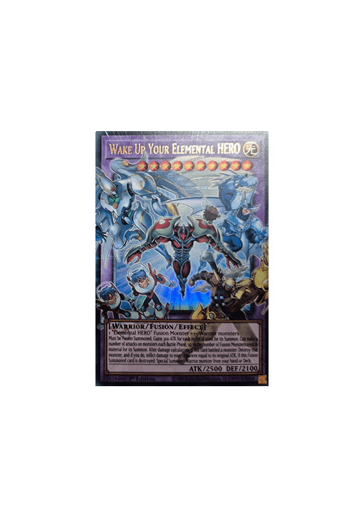 Wake Up Your Elemental HERO (V.1 - Ultra Rare)