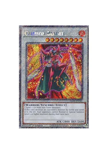 Crimson Blader (V.1 - Platinum Secret Rare)