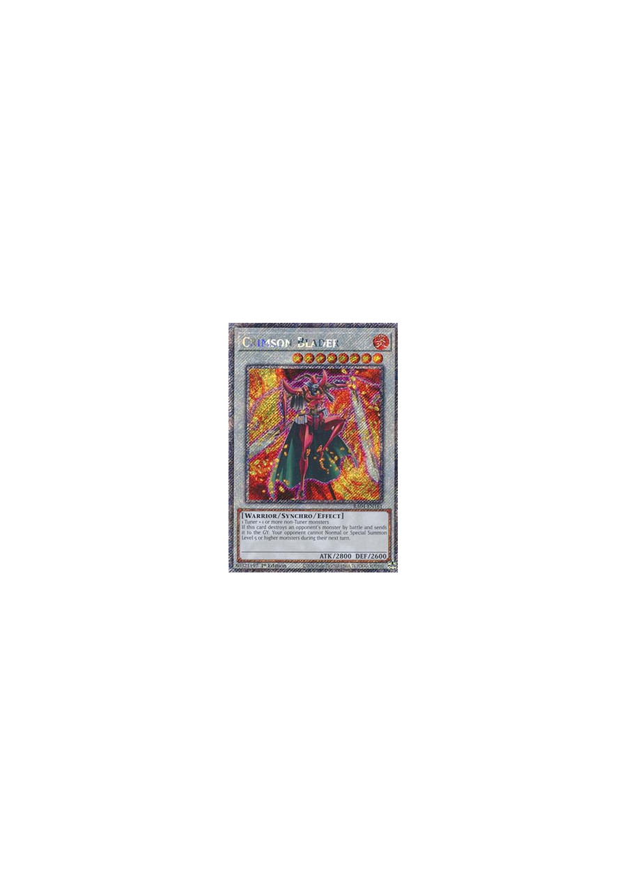 Crimson Blader (V.1 - Platinum Secret Rare)