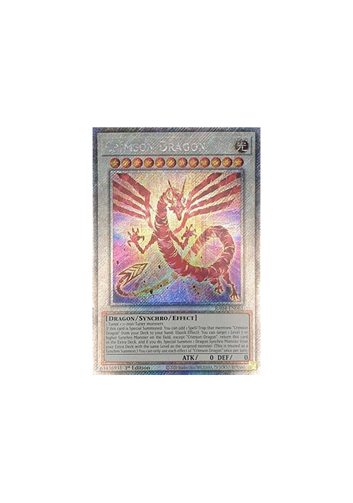 Crimson Dragon (V.4 - Platinum Secret Rare)