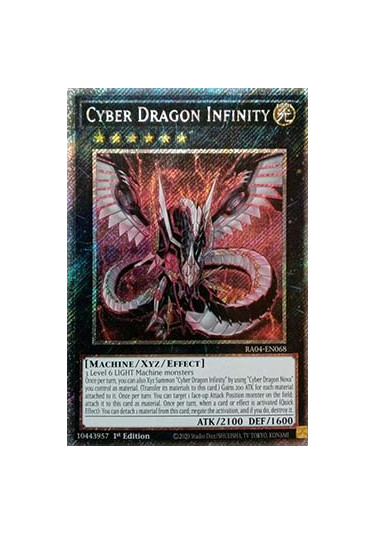 Cyber Dragon Infinity (V.4 - Platinum Secret Rare)