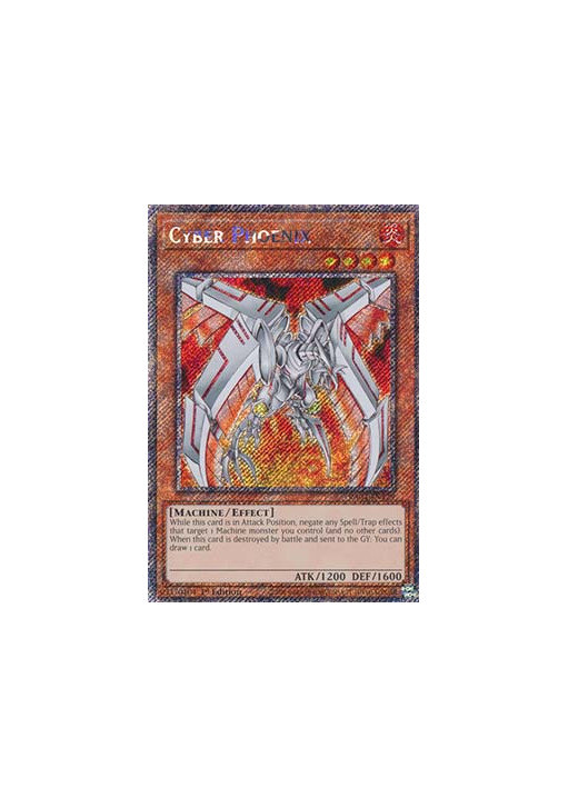 Cyber Phoenix (V.1 - Platinum Secret Rare)