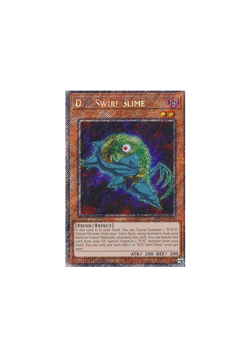 D/D Swirl Slime (V.1 - Platinum Secret Rare)