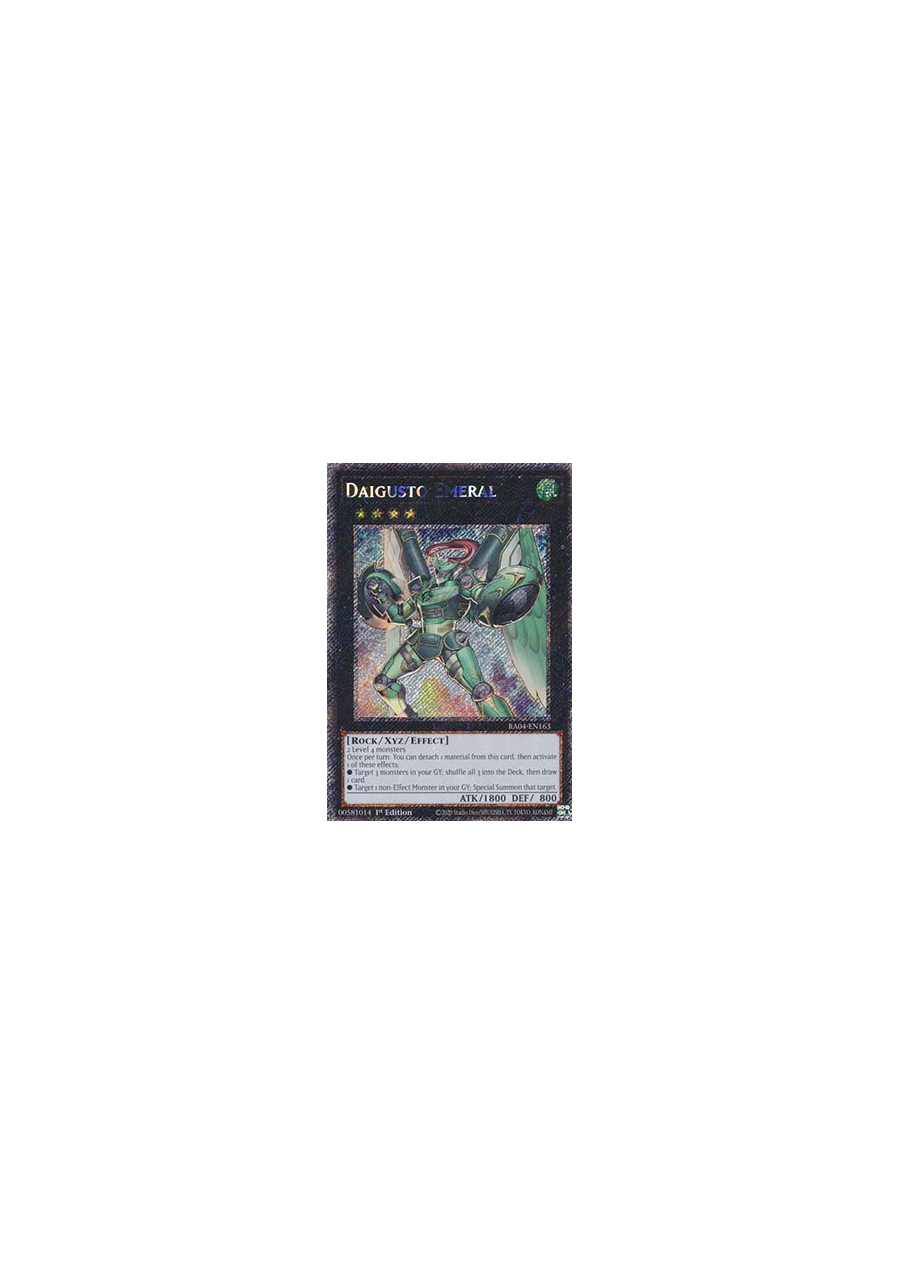 Daigusto Emeral (V.1 - Platinum Secret Rare)