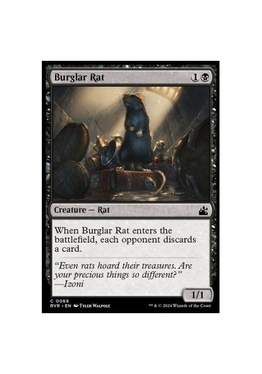 Burglar Rat