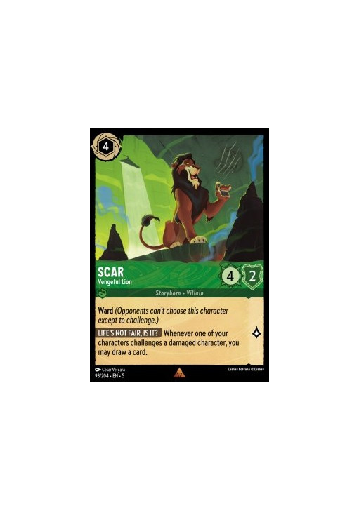 Scar - Vengeful Lion (V.1)
