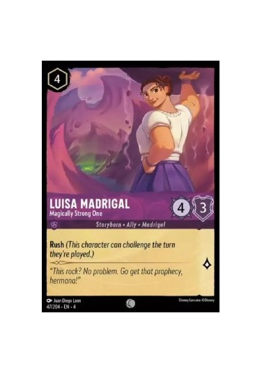 Luisa Madrigal - Magically Strong One