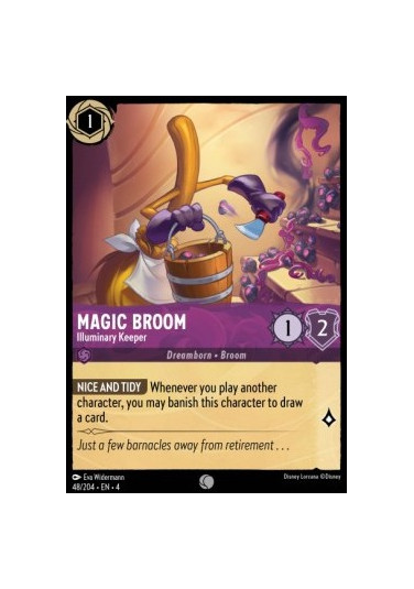 Magic Broom - Illuminary Keeper