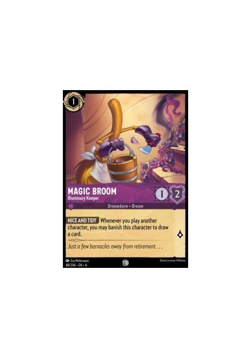 Magic Broom - Illuminary Keeper