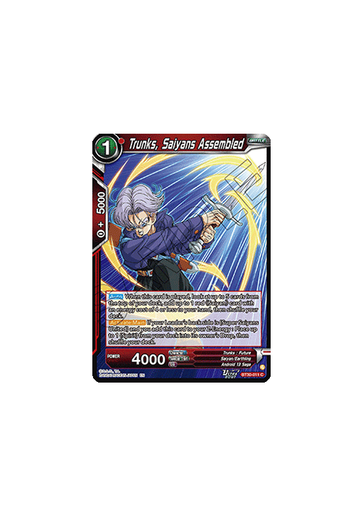 Trunks, Saiyans Assembled