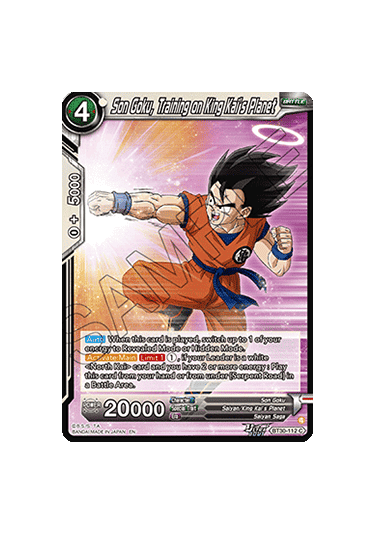 Son Goku, Training on King Kai’s Planet