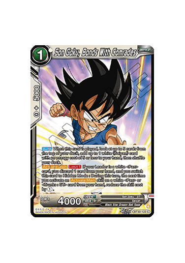 Son Goku, Bonds With Comrades