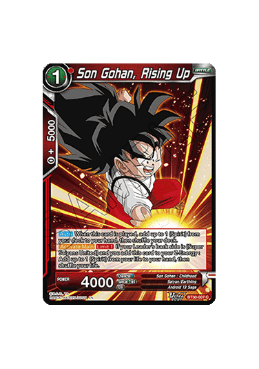 Son Gohan, Rising Up
