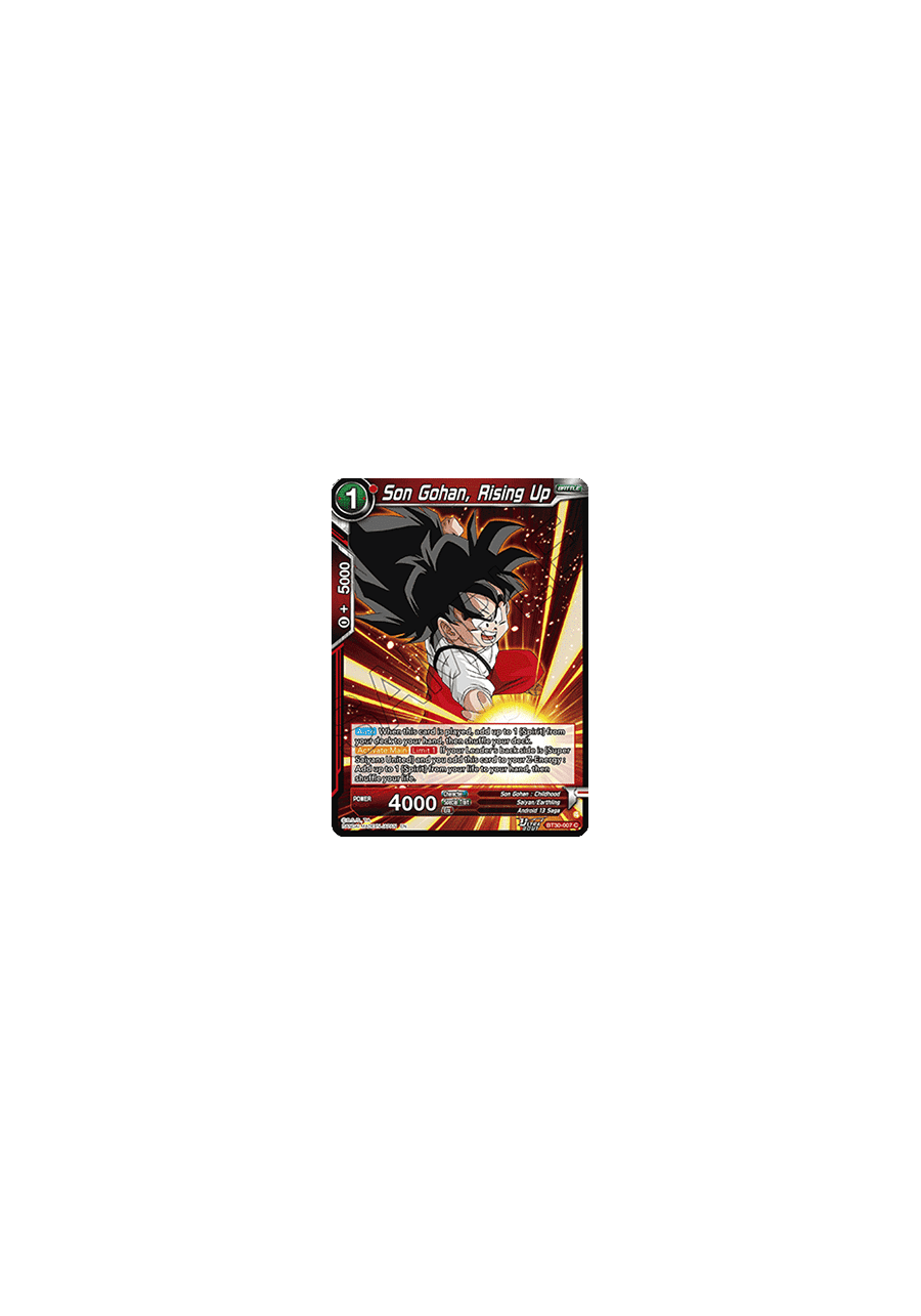 Son Gohan, Rising Up