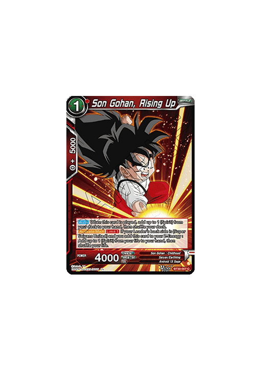 Son Gohan, Rising Up