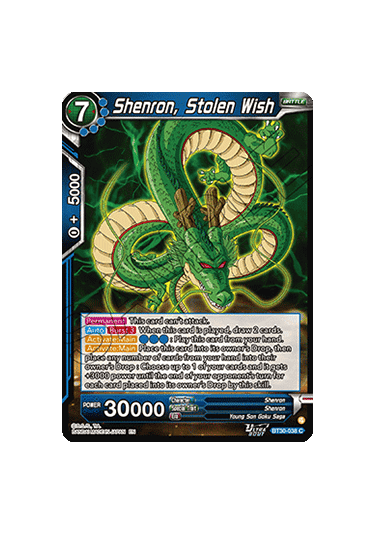 Shenron, Stolen Wish (V.1 - Common)